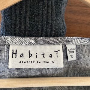 Habitat grey polka dot tunic dress